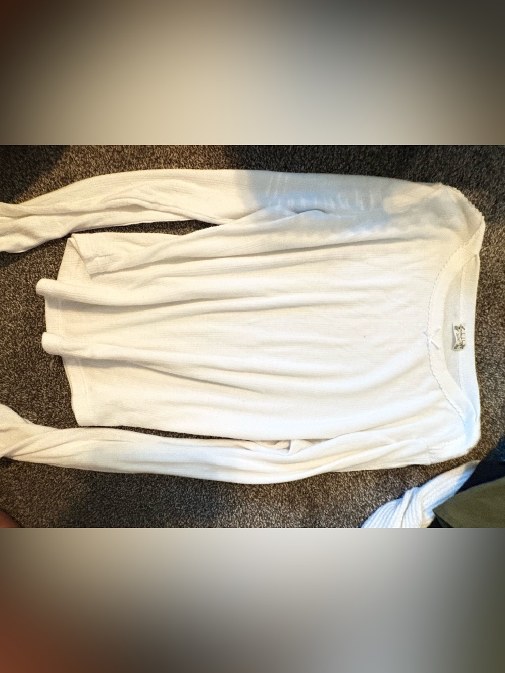 Free People Ivory Cowl Neck Sweater
